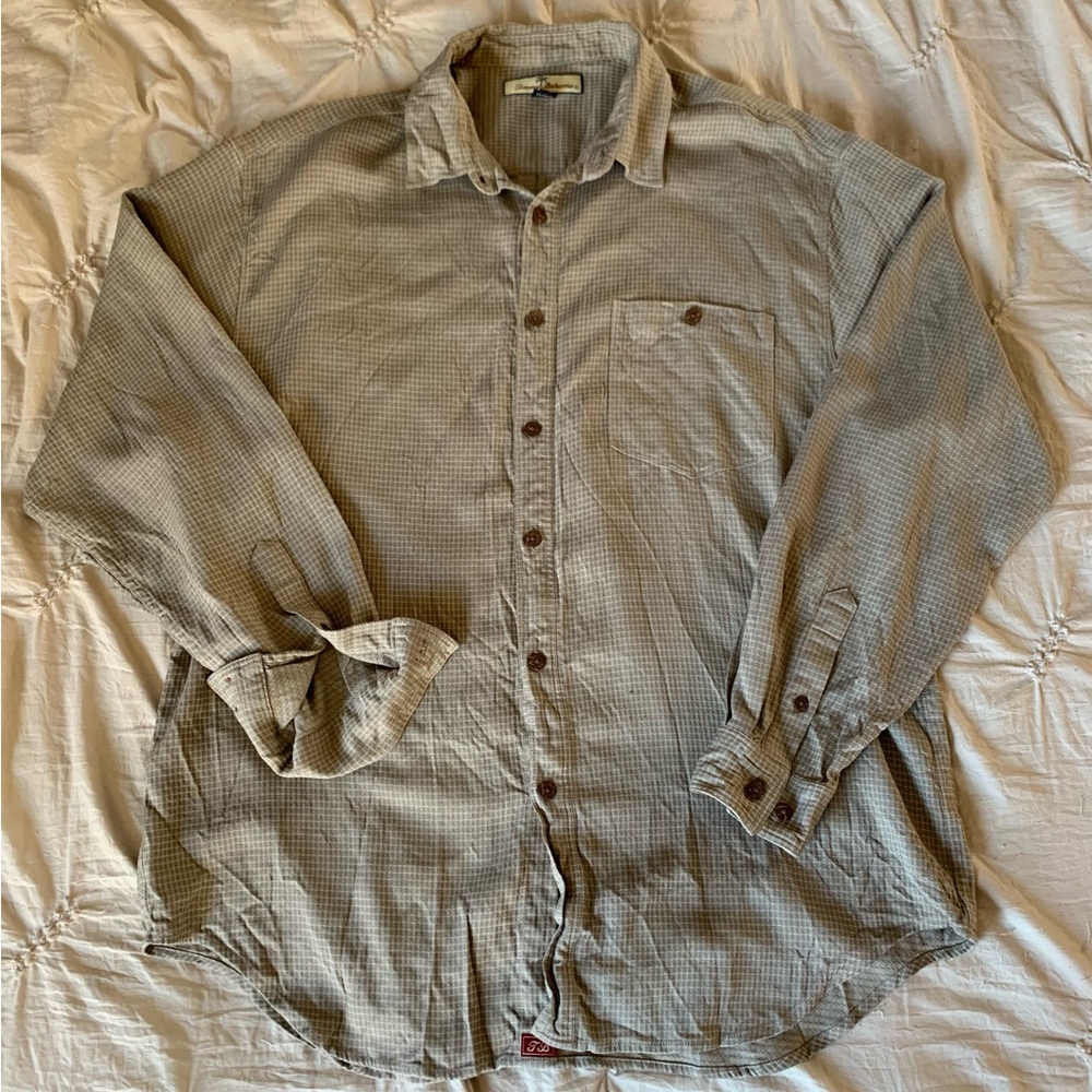 Tommy Bahama silk button down shirt, men’s large